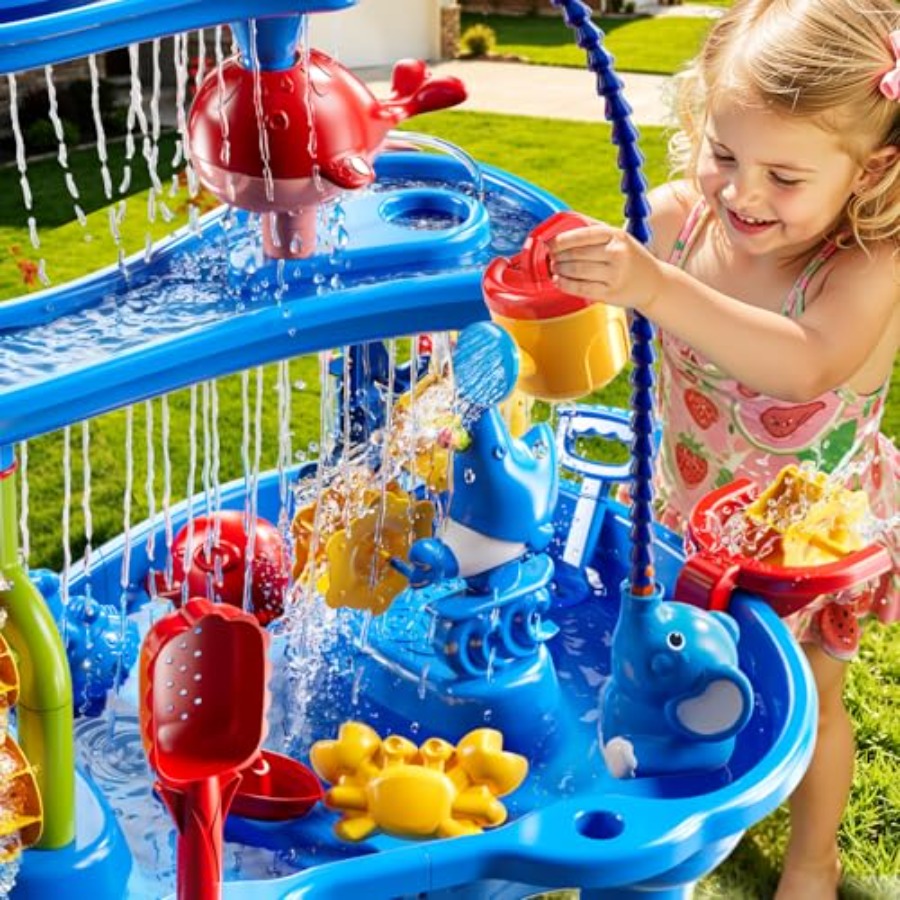 Outdoor water table for kids a - огляд і ціна Kids Outdoor Sensory Table