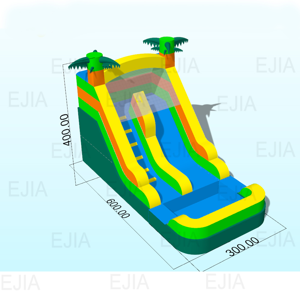 Backyard Inflatable Slides wit - огляд і ціна Kids Outdoor Water
