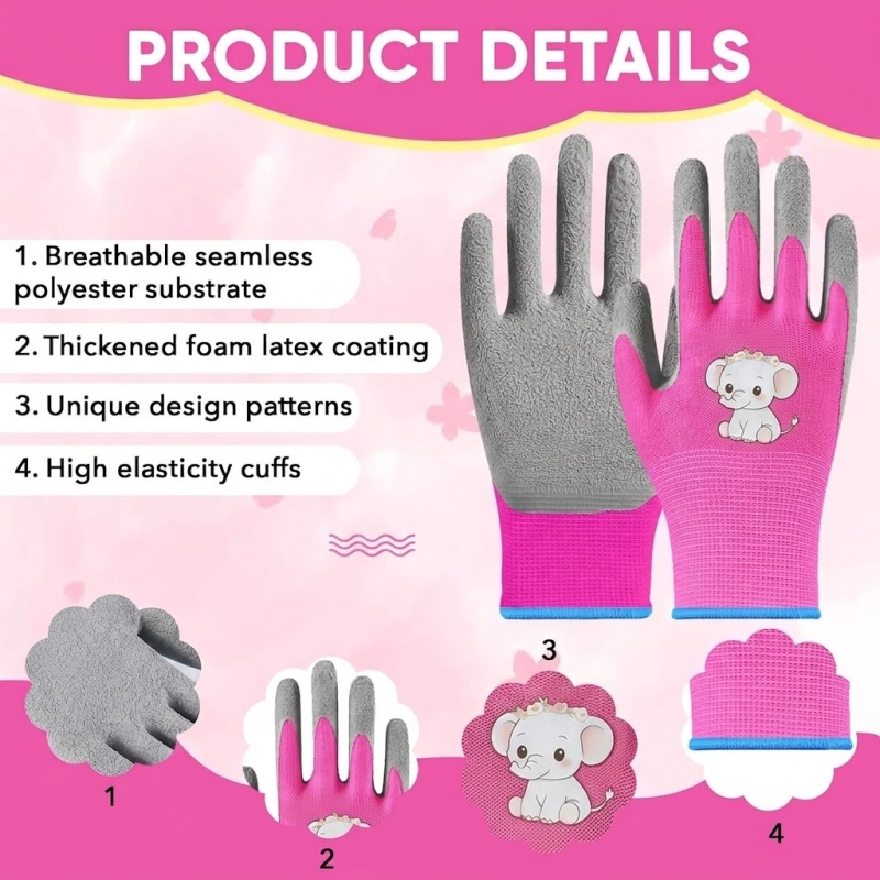 Kids Gardening Work Gloves Tod - огляд і ціна Kids Outdoor Play Yard