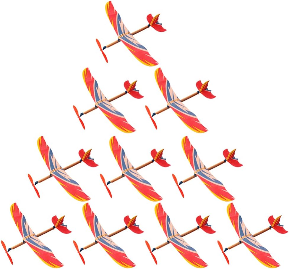 10PCS Airplane Model Rubber Ba - огляд і ціна Kids Outdoor Kit