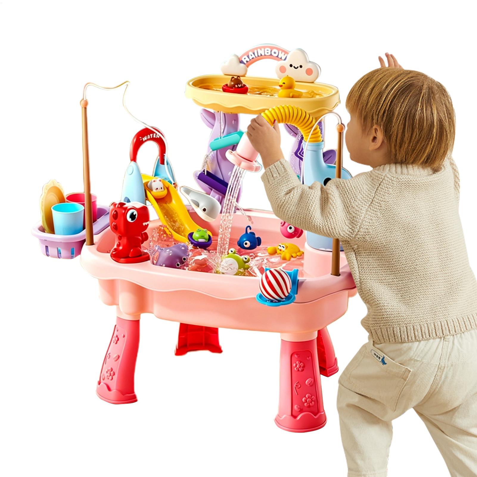 Water Activity Table for Kids, - огляд і ціна Kids Outdoor Sensory Table