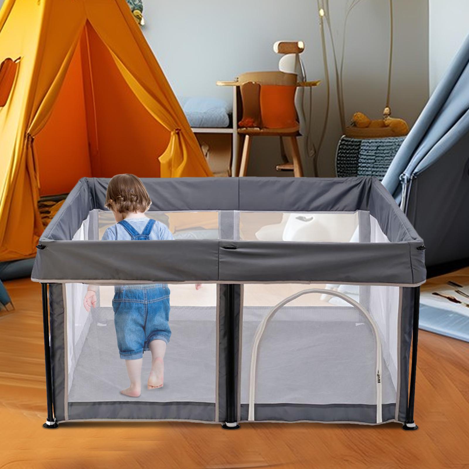 Portable Baby Playpen Indoor O - огляд і ціна Kids Outdoor Play Yard