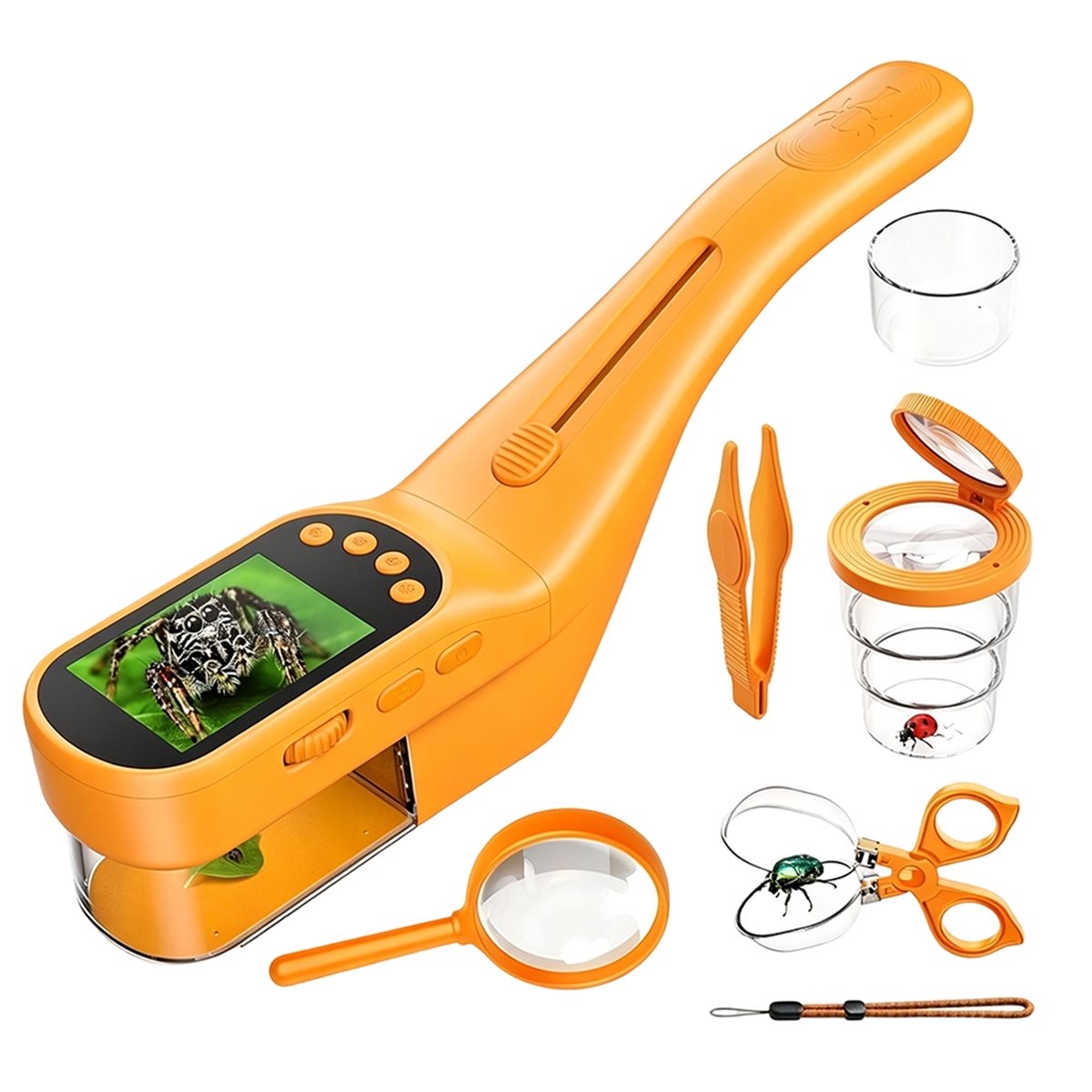 500X Handheld Microscope for K - огляд і ціна Kids Outdoor Microscope