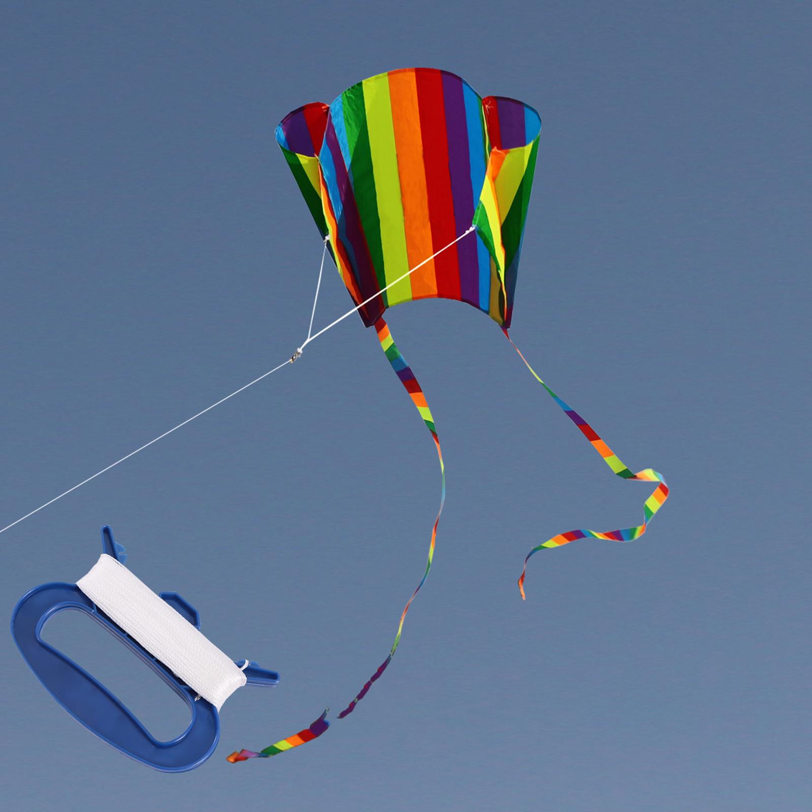 Big Rainbow Diamond Kite for K - огляд і ціна Kite Easy Fly Kids
