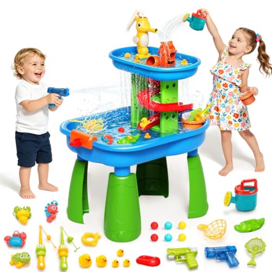 Outdoor water table for kids 3 - огляд і ціна Kids Outdoor Sensory Table