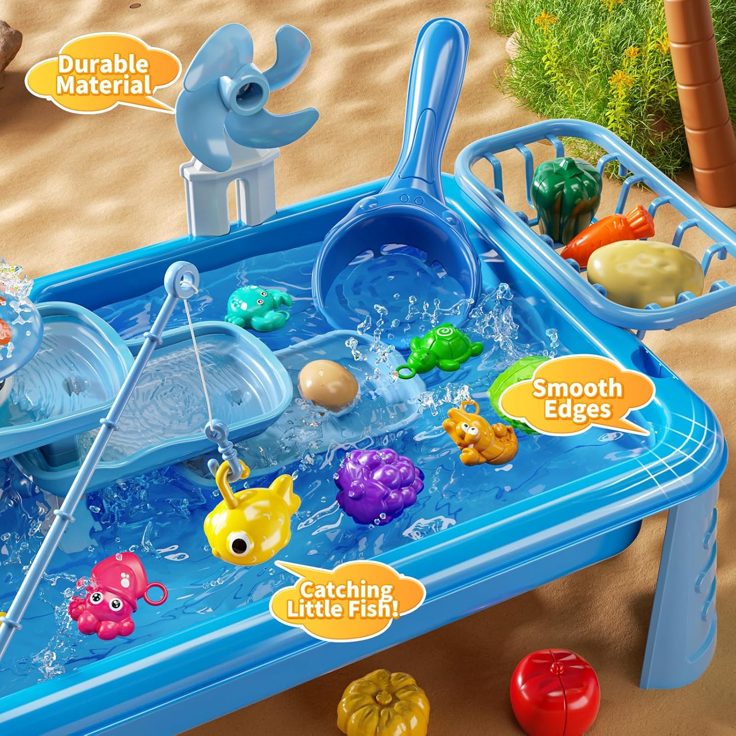 Water Table Play Sink Toy for  - огляд і ціна Kids Outdoor Activity Table