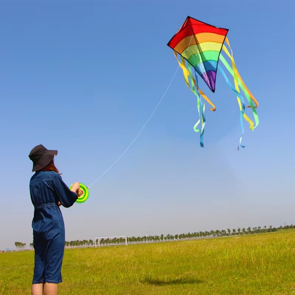 Easy To Fly Colorful Rainbow K - огляд і ціна Kite Easy Fly Kids