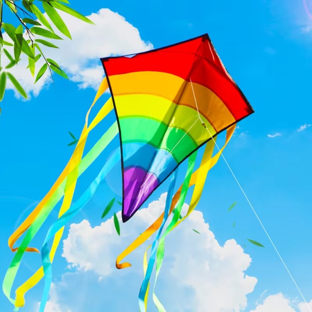 Easy To Fly Colorful Rainbow K - огляд і ціна Kite Easy Fly Kids