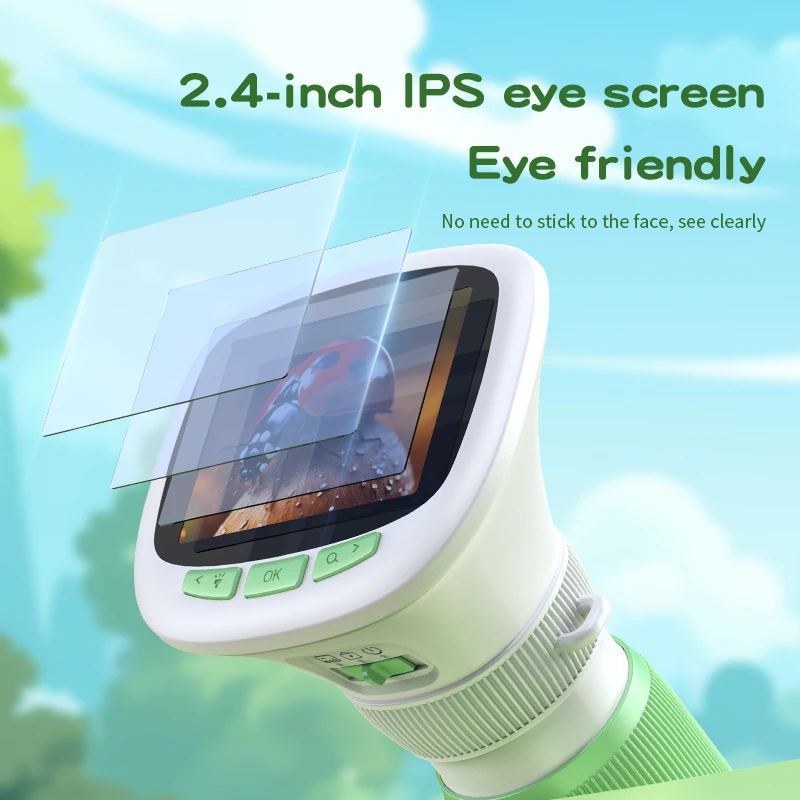 Kids Handheld Microscope with  - огляд і ціна Kids Outdoor Microscope