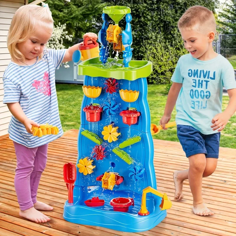 Waterfall Discovery Wall Kids  - огляд і ціна Kids Outdoor Sensory Table