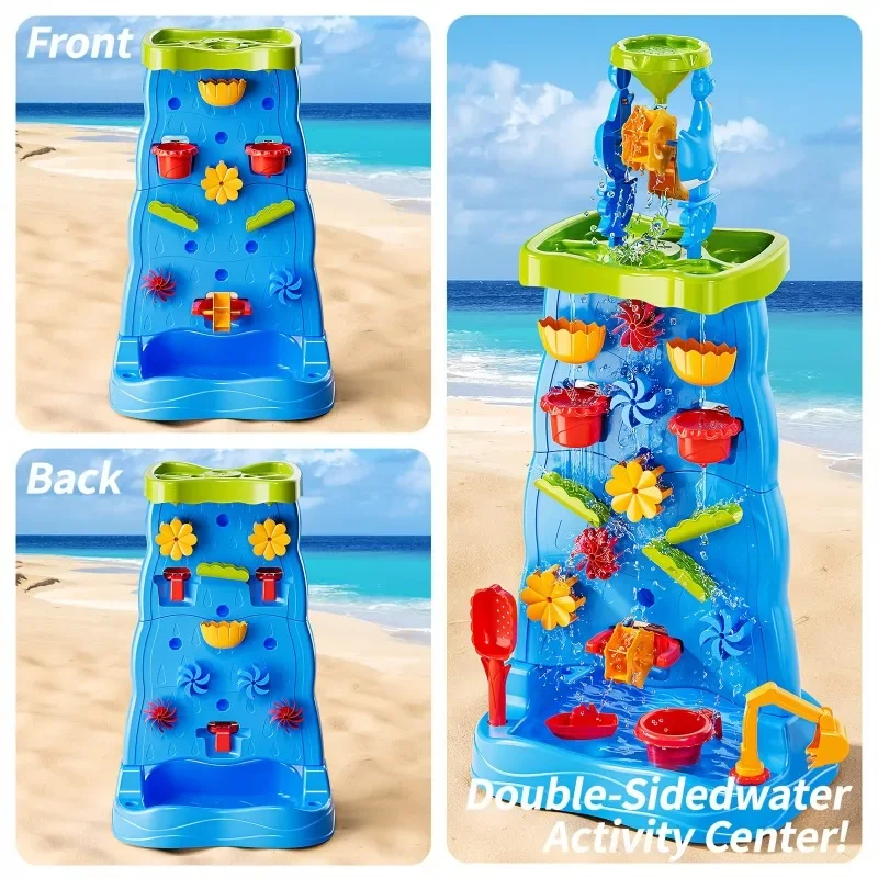 Waterfall Discovery Wall Kids  - огляд і ціна Kids Outdoor Sensory Table