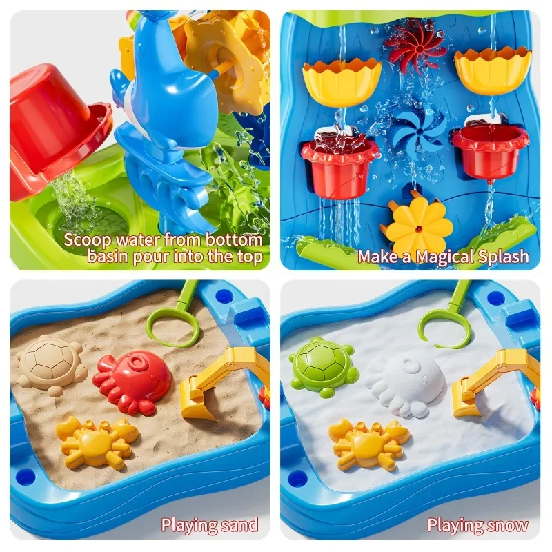 Waterfall Discovery Wall Kids  - огляд і ціна Kids Outdoor Sensory Table