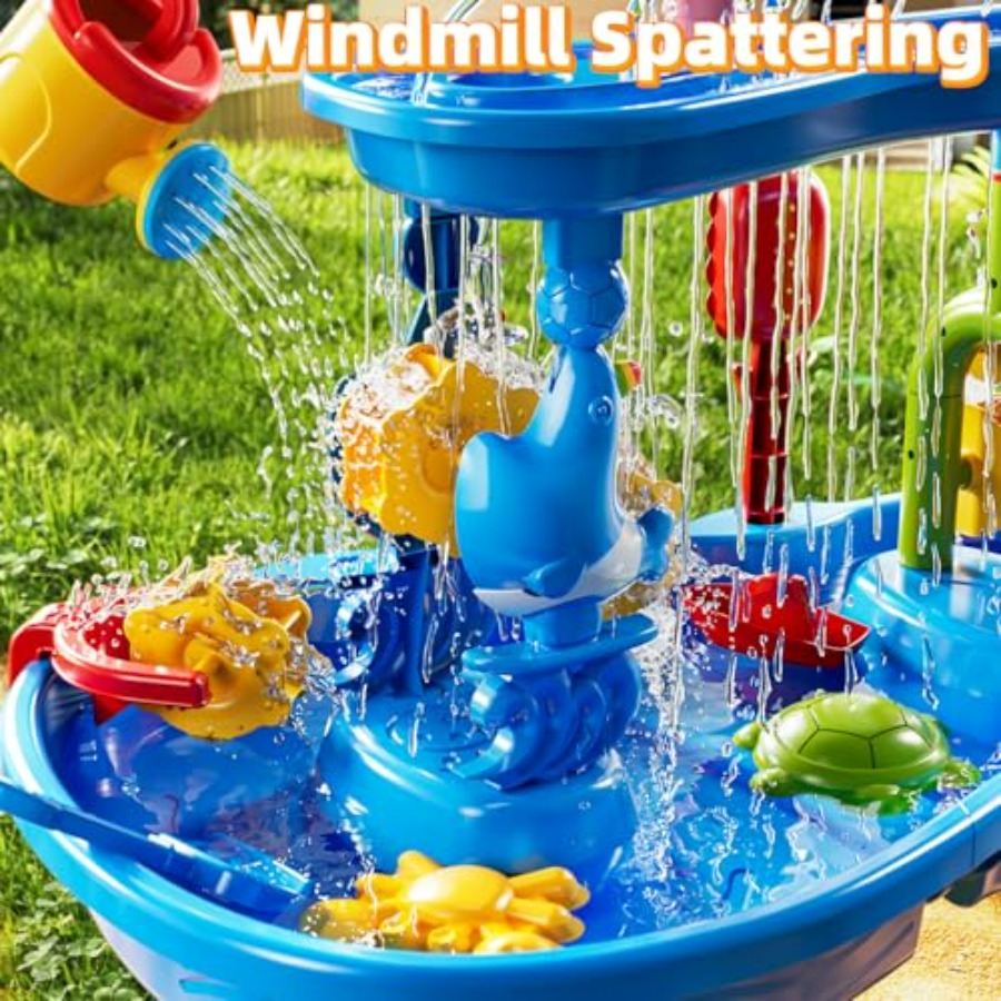 Outdoor 3-tier sensory play ta - огляд і ціна Kids Outdoor Sensory Table