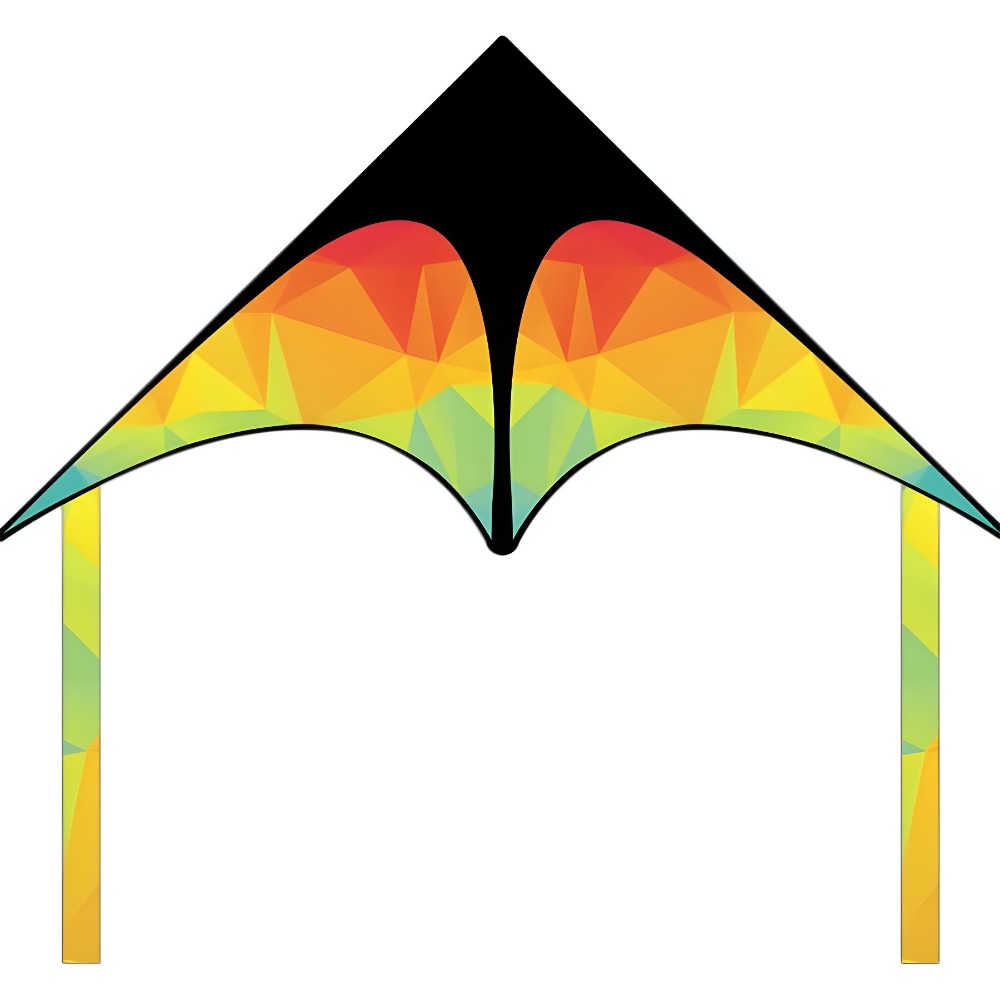 Double-tailed Large Delta Kite - огляд і ціна Kite Easy Fly Kids