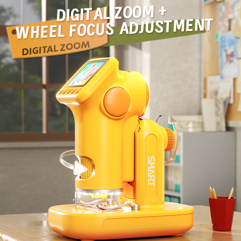 1600X Handheld Microscope 2 In - огляд і ціна Kids Outdoor Microscope