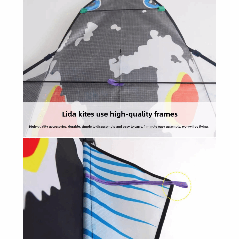 New Easy To Fly Large Fish Kit - огляд і ціна Kite Easy Fly Kids
