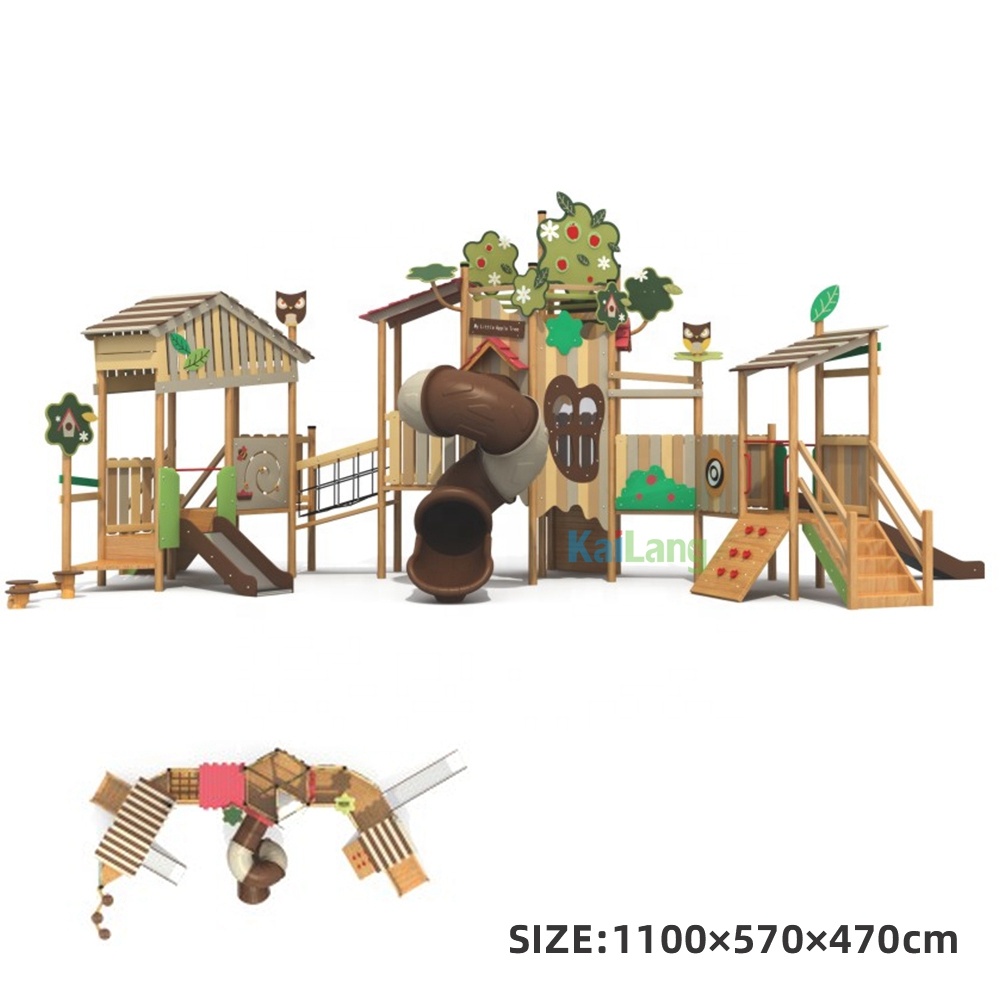 Forest Garden Wooden Amusement - огляд і ціна Outdoor Children'S Park