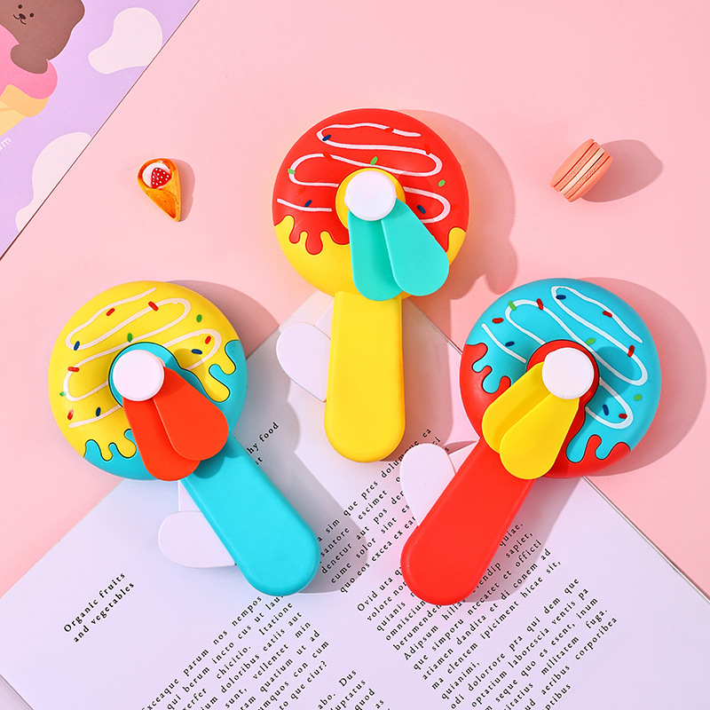 Hand Press Fan,Portable Handhe - огляд і ціна Kids Outdoor Easter Gifts