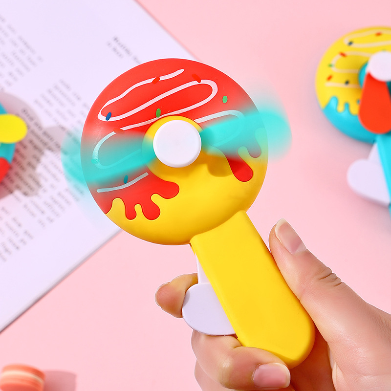 Hand Press Fan,Portable Handhe - огляд і ціна Kids Outdoor Easter Gifts