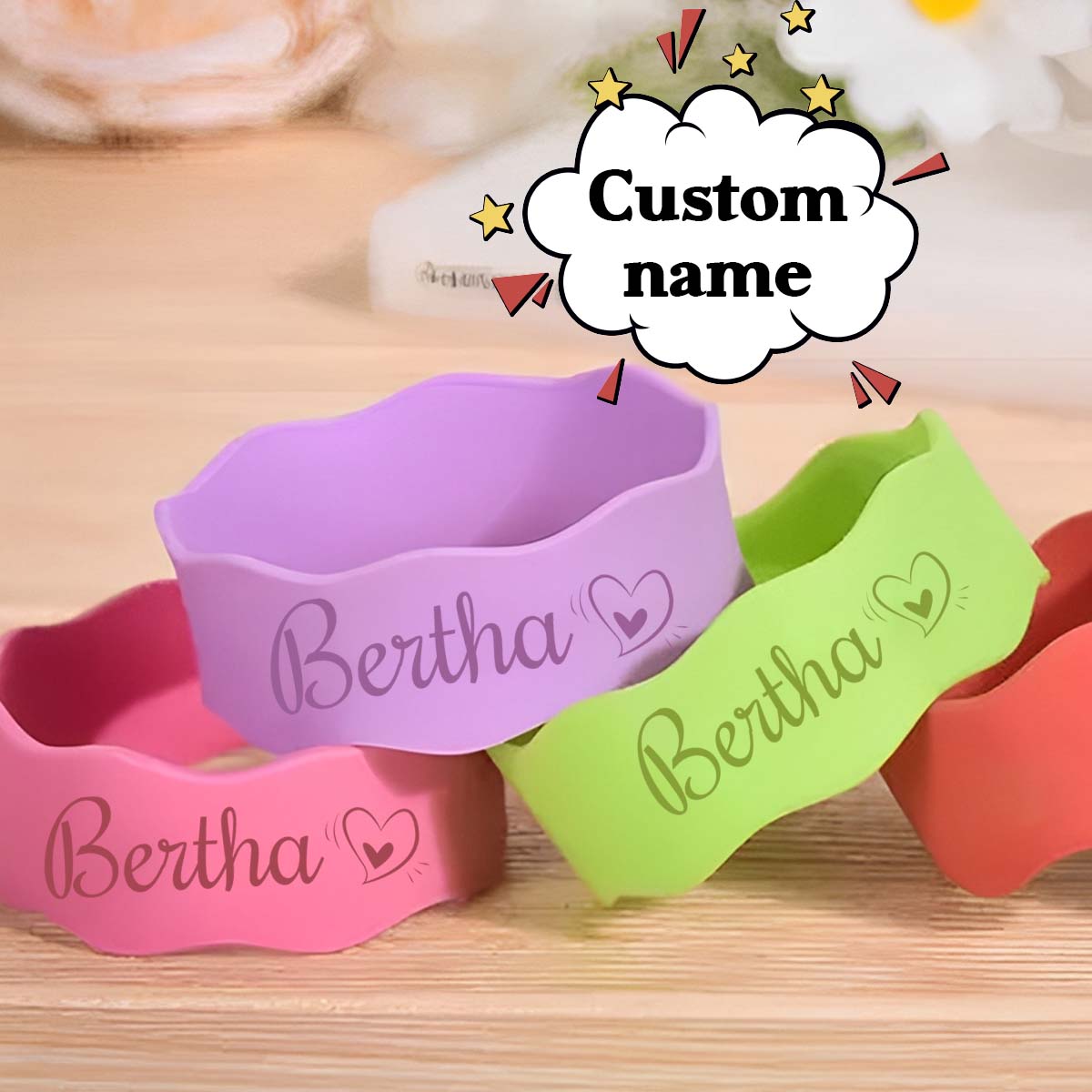 Custom Name Silicone Tumbler S - огляд і ціна Kids Outdoor Water