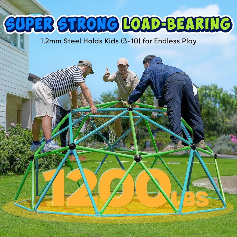 Zupapa10T ClimDome with Hammoc - огляд і ціна Kids Outdoor Jungle Gym Dome