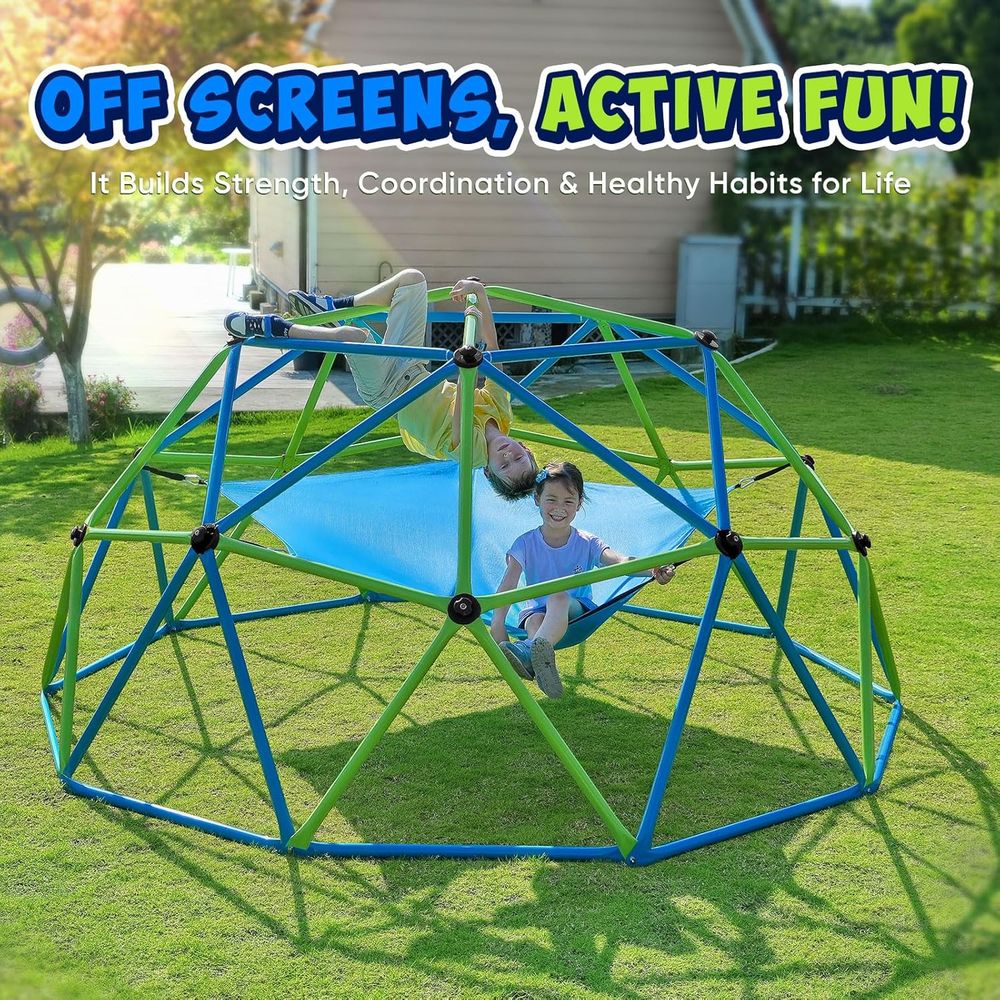 Zupapa10T ClimDome with Hammoc - огляд і ціна Kids Outdoor Jungle Gym Dome