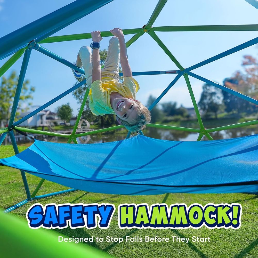 Zupapa10T ClimDome with Hammoc - огляд і ціна Kids Outdoor Jungle Gym Dome