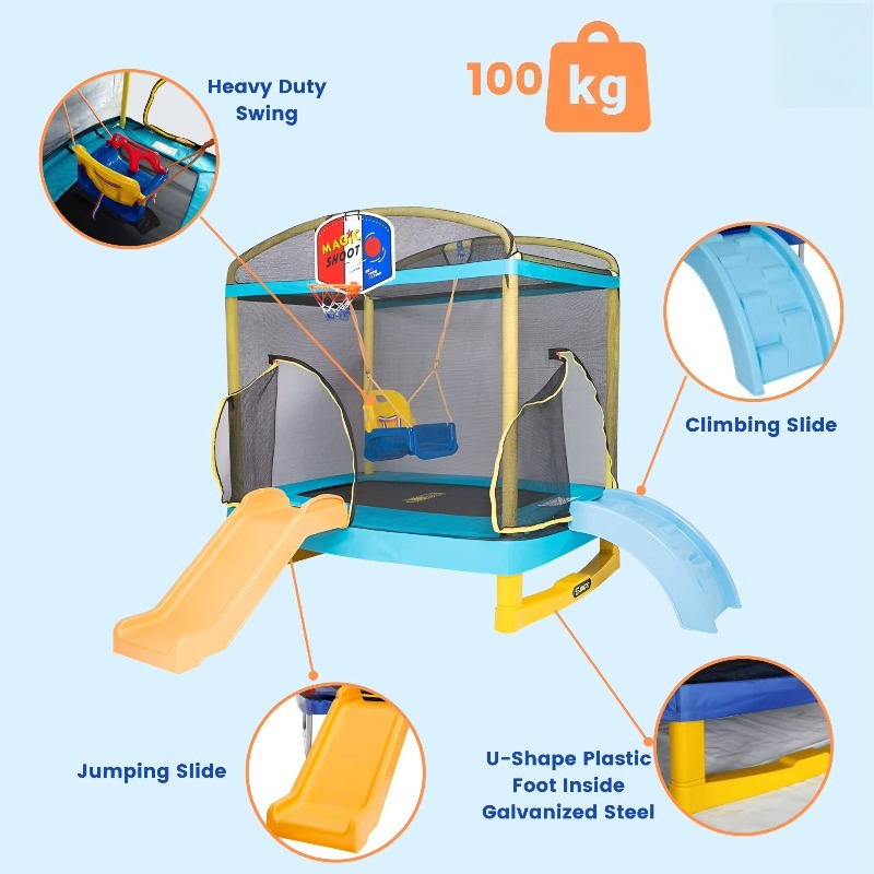 Wholesale Trampoline Outdoor K - огляд і ціна Kids Indoor Outdoor Trampoline