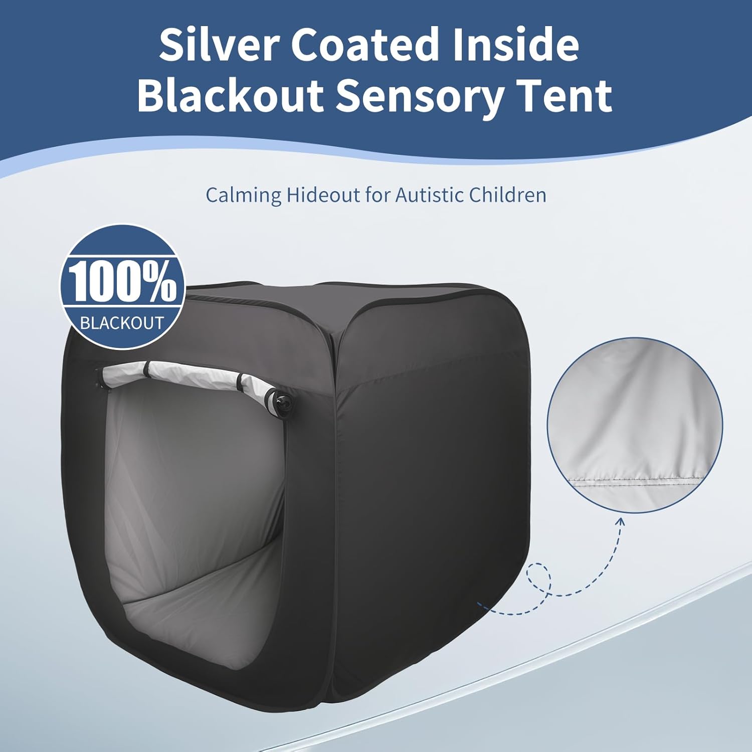 Sensory Tent for Kids 37.4 in  - огляд і ціна Kids Outdoor Play Yard